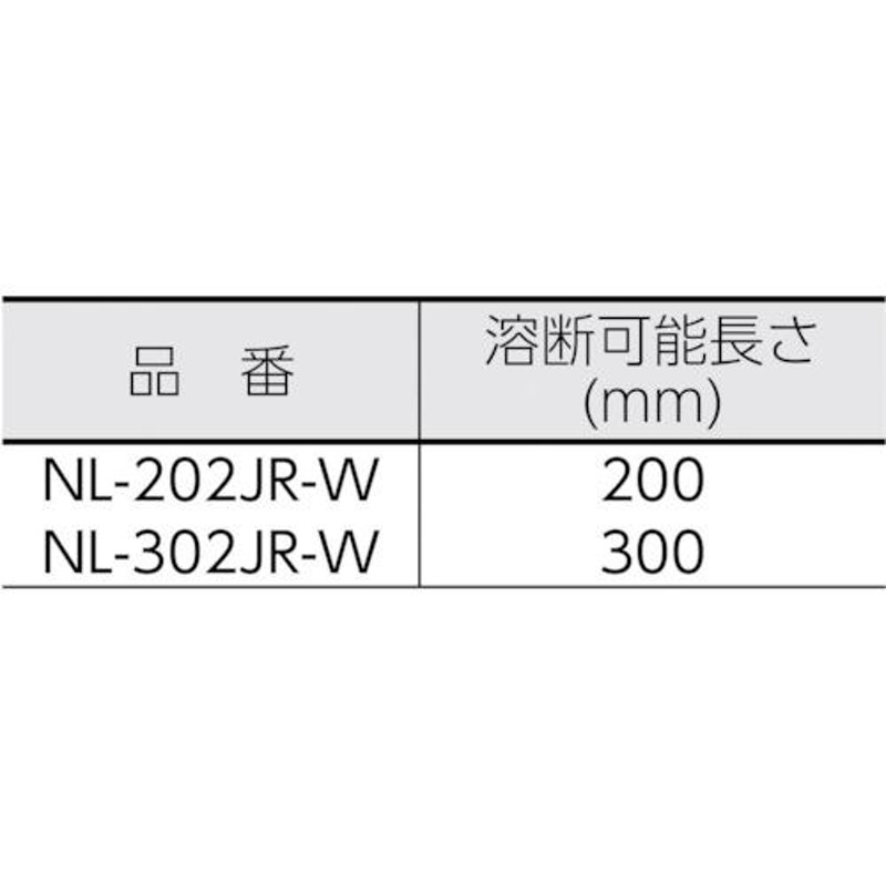 SURE 卓上シーラー溶断用 200mm ( NL-202JR-W ) (株)石崎電機製作所