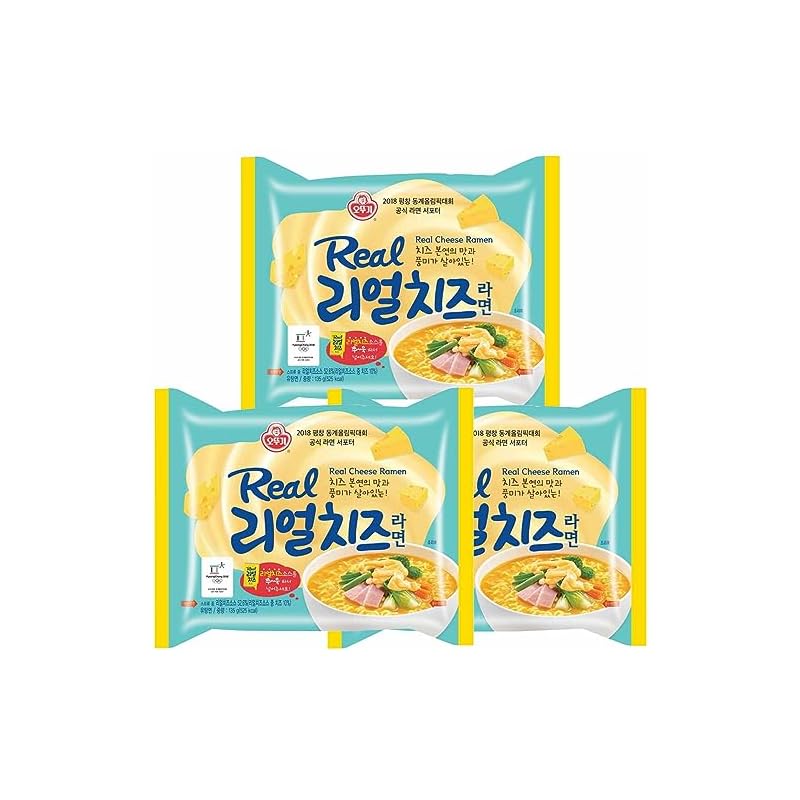 リアルチーズラーメン（135g 韓国版） 3袋セット