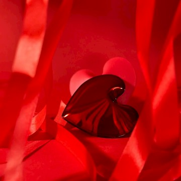 Zieta Hot Heart 擺飾 磁鐵 - 平面款-亮面不鏽鋼