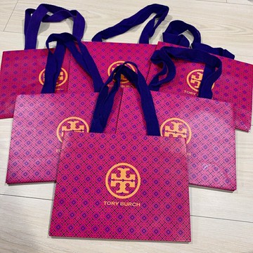 (4種尺寸)(Little bee小蜜蜂精品)Tory Burch 專櫃提袋/品牌提袋(商品加購or單買)