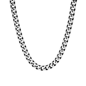 [預購] [韓國] [鋼飾] 鏈序古巴項鍊 / 2 size / Chain Sequence Cuban Necklace