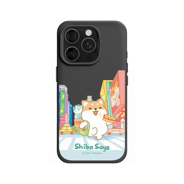 iPhone 16 Pro SolidX 黑 - 柴語錄 Shiba Says - 出國小確幸