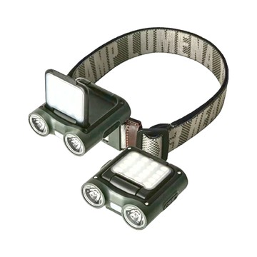 LUMENA X3 多功能LED頭燈 續航80小時 卡其色  軍綠色  1個