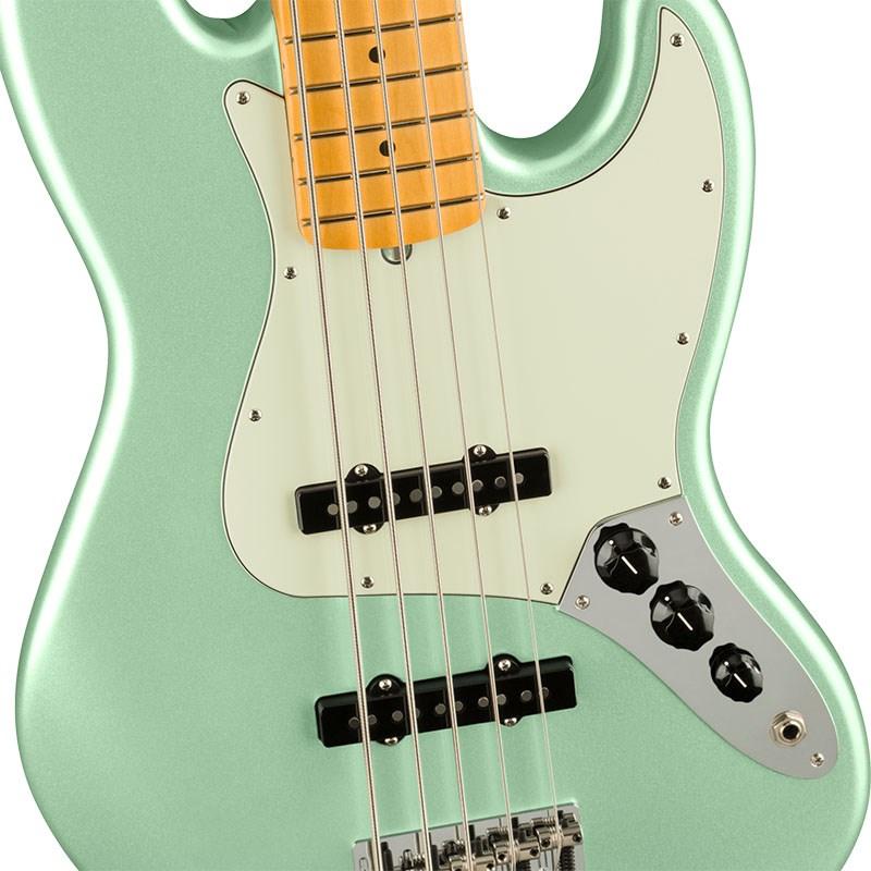 Fender USA American Professional II Jazz Bass V (Mystic Surf Green Maple)