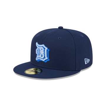 NEW ERA 男女 59FIFTY 59FIFTY PACK - NEON GLOW 底特律老虎 海邊藍 NE14889223