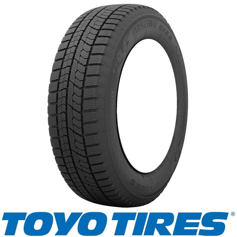 トーヨータイヤ OBSERVE GIZ2 155/65R14 2023年製バリ山スタッドレス