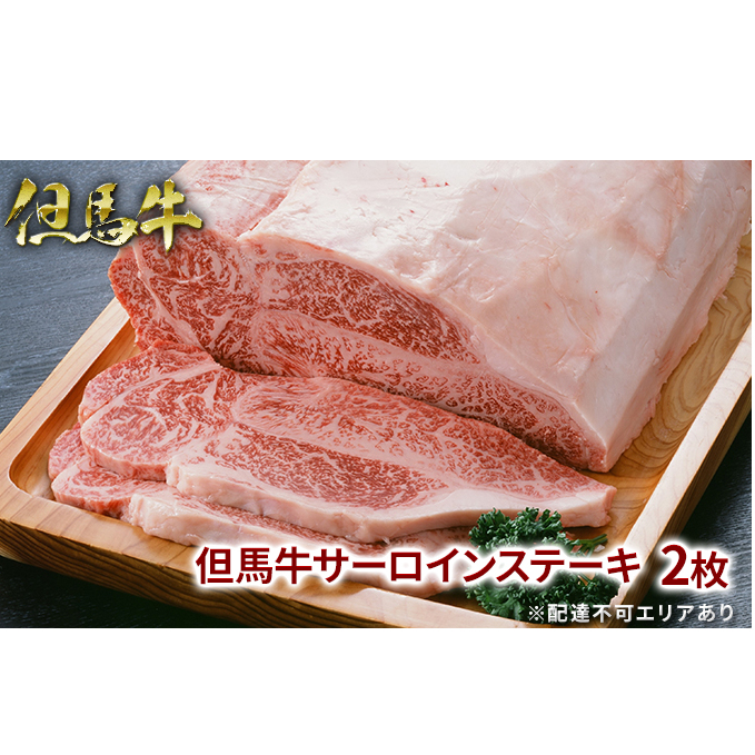 但馬牛 サーロイン ステーキ 200g×2枚 計400g[ 牛肉 お肉 ブランド牛 キャンプ BBQ アウトドア バーベキュー ギフト