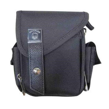 SPITFIRE 腰包外掛式防水尼龍布+皮革材質隨身物品專用