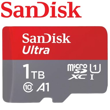 公司貨150mb/s sandisk 1tb 1t ultra microsdxc u1 a1
