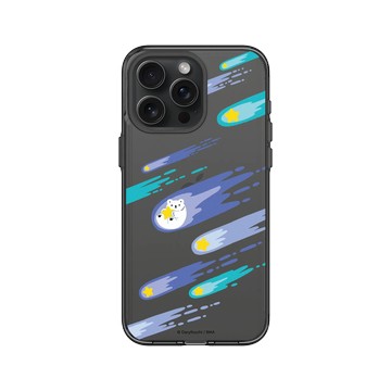 iPhone 15 Pro Max Clear 酷墨灰 - 白白日記 Darylhochi - 流星雨