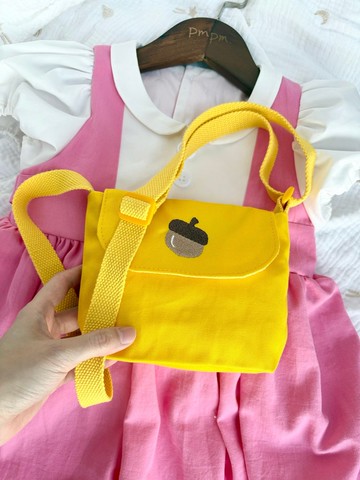 原創橡果刺繡斜背包 小梅套裝 角色扮演 萬聖節