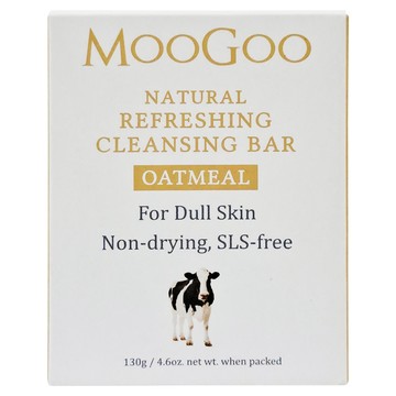 MOOGOO 蜂蜜燕麥皂  130g  1盒