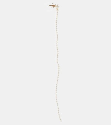 Sophie Bille Brahe Grande Promenade 14kt gold and pearls earrings