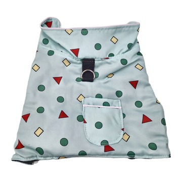 SassyDog 胸背衣 菱格風  L號  綠色  1個