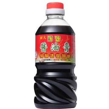[家速配]屏大薄鹽醬油膏670g