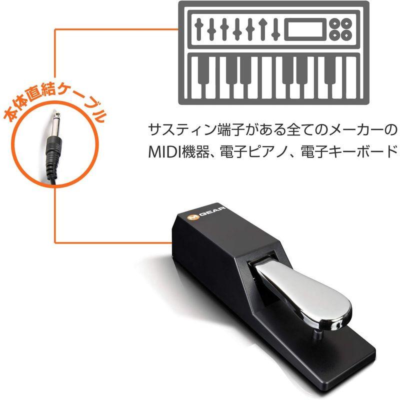 M-Audio フットペダル 電子ピアノ・キーボード対応 SP-2