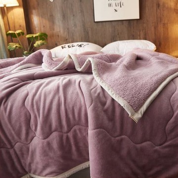 三層加棉毛毯羊羔絨四季蓋毯子法萊絨毯被子珊瑚絨保暖單雙人學生