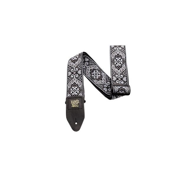 ERNIE BALL（アーニー・ボール） 布製ストラップ 4166 Tribal Silver Jacquard Strap