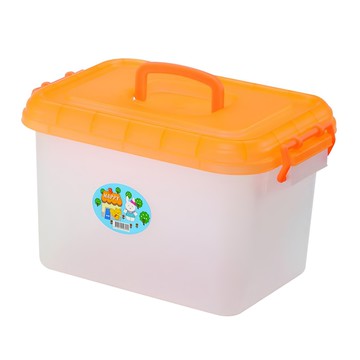 HAPPY 快樂屋 大寶貝箱 顏色隨機 38 x 25.5 x 24cm 玩具收納箱 衣物整理箱  1個