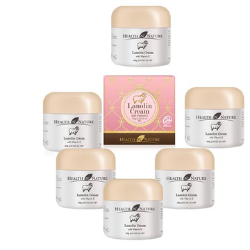 【Health Nature】潤澤綿羊霜含維他命E(6入組 100g/罐)