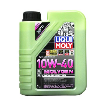 【4%點數】LIQUI MOLY 10W40 MOLYGEN 液態鉬 機油 #9955【299免運領券再享折扣】