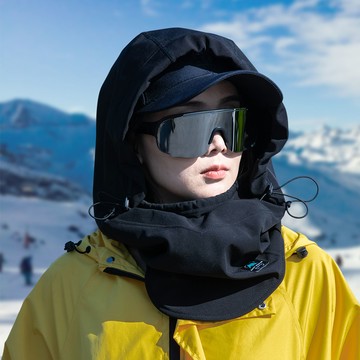 山木 風影  三合一設計 防寒滑雪頭套