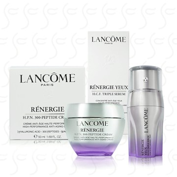 LANCOME蘭蔻 超緊顏多肽抗痕霜50ml+超緊顏抗痕拉提三效眼萃20ml
