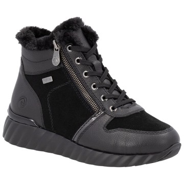 REMONTE BLACK CASUAL CLOSED LADIES MID HEIGHT BOOTS 黑色女款鞋子