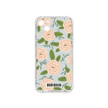 iPhone 14 Plus 殼 TRON IPhone 14 PLUS 平塗手繪花D款  載具 四角防摔殼 手機殼
