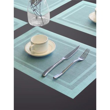 歐式PVC西餐墊防水防油高級餐桌墊家用酒店飯店餐廳杯墊碗盤墊子