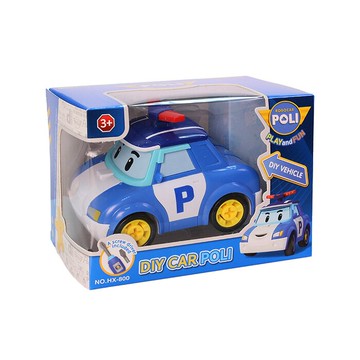 伯寶行 救援小英雄波力POLI 波力拼裝車 POLI 【鯊玩具Toy Shark】