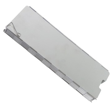 OMAX 12片鋁合金摺疊攜帶式擋風板 露營防風罩 輕巧耐用  1個  銀色