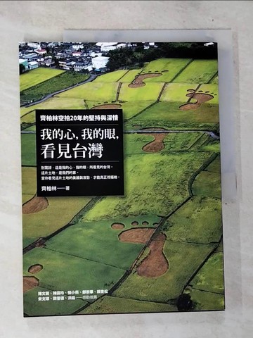 【書寶二手書T2／攝影_D51】我的心，我的眼，看見台灣_齊柏林