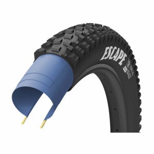 グッドイヤーエスケープTubeless Ready究極折りたたみ自転車タイヤTPI  120 29 x 2.35 ブラック