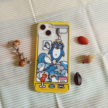 聯名 懶洋洋村裡的兔大王 鯊鯊娃娃機 防摔手機殼 SCAA03