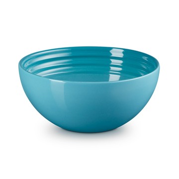 LE CREUSET -瓷器點心碗 330ml(加勒比海藍)