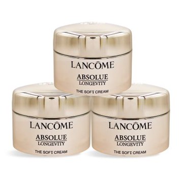 LANCOME 蘭蔻 絕對完美永生玫瑰逆齡乳霜5mlX3-公司貨