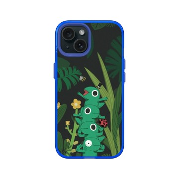 iPhone 15 Clear 激光藍 - 怪奇事物所 Incrediville - 草食系所長