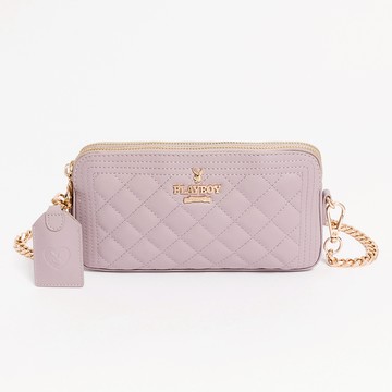 PLAYBOY - 斜背包  Unusual系列 - 紫色