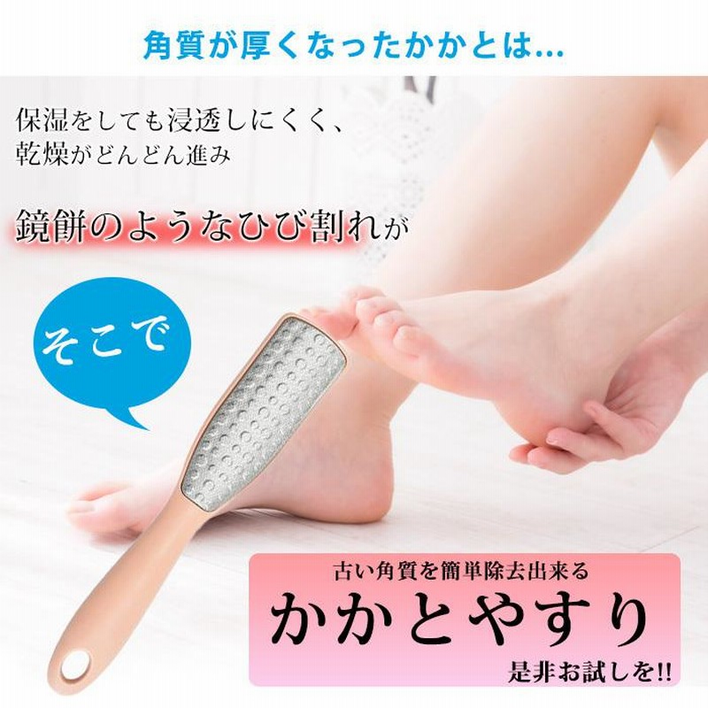 新作通販 かかとやすり カバー付き 角質除去 リムーバー フットファイル ボディケア 足裏 かかとやすり カバー付き 角質除去 リムーバー フットファイル ボディケア 足裏