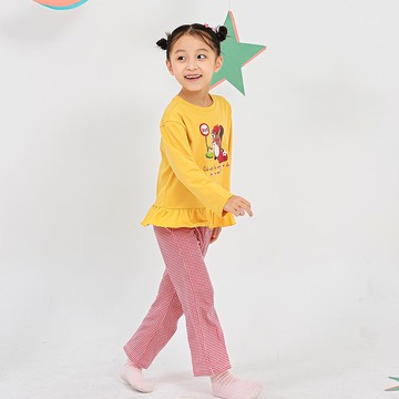 韓國 Ppippilong - 日常純棉家居休閒服-松鼠等公車