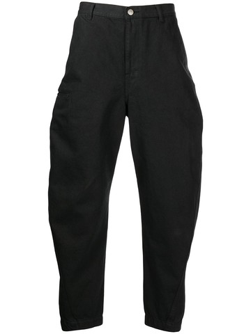 John Elliott - Sendai tailored tapered trousers - men - Cotton - 5 - Black