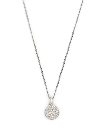 Swarovski - Meteora pendant necklace - women - Rhodium Plated Brass/White Zirconium - One Size