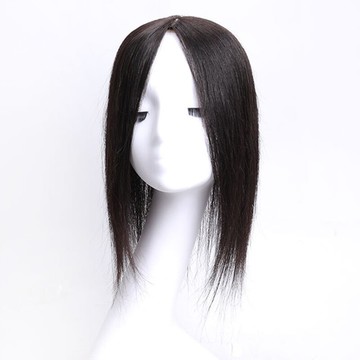 現貨+預購 女假髮補髮片真髮透氣假髮片輕量免打理隱形增髮量假髮接髮-遞針分縫30cm2色74ai7【獨家進口】【米蘭精品】