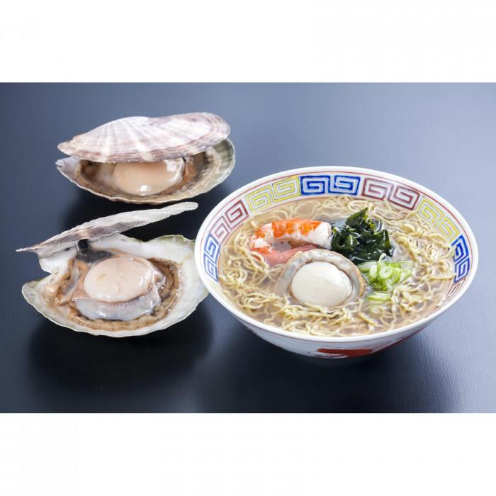 小山製麺 中村家監修 帆立らーめん1人前 10袋入 1140g 114g×10セット