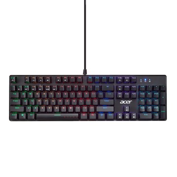 acer 宏碁 Nitro Mechanical Keyboard 有線電競鍵盤  NKW202  Black  青軸