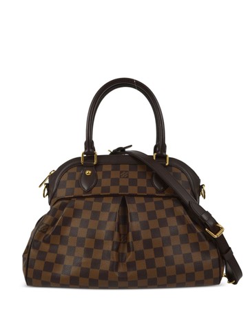 Louis Vuitton Pre-Owned - 2012 pre-owned Trevi PM two-way bag - women - Canvas - One Size - Brown