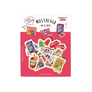 童年的味道防水貼紙