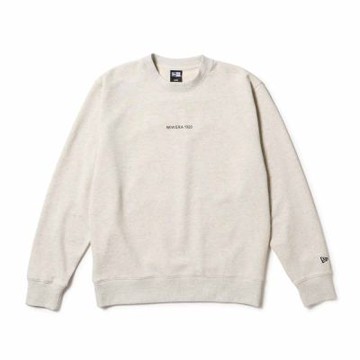 NEW ERA 男女 長袖上衣 SWEATSHIRT 日版 NE1920 燕麥 NE14735053