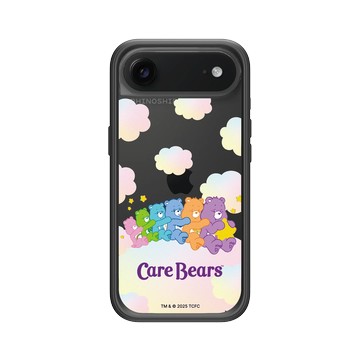 iPhone Air Mod NX -邊框背蓋組合 (相機按鈕) 黑 - Care Bears - 雲朵綿綿